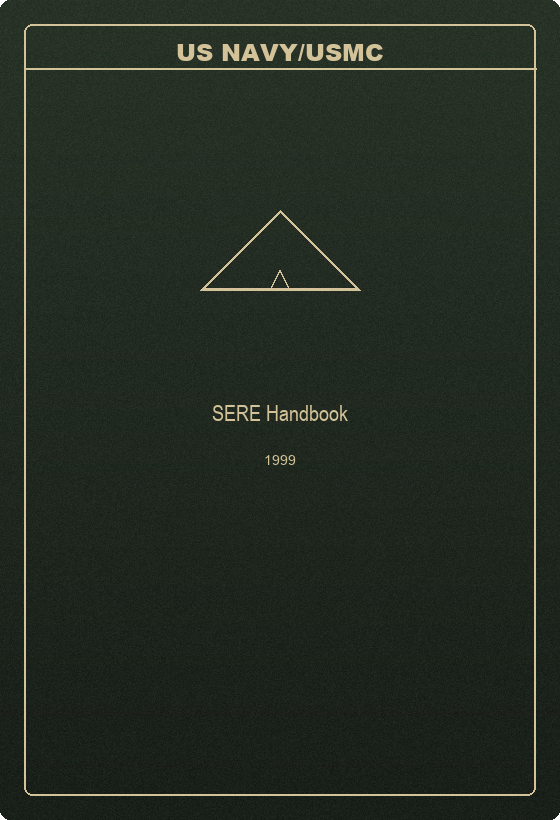 Navy Marine Corps SERE Handbook (1999)